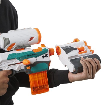 Fucile giocattolo Hasbro Nerf B5577F03  Modulus Blaster – Tri Strike