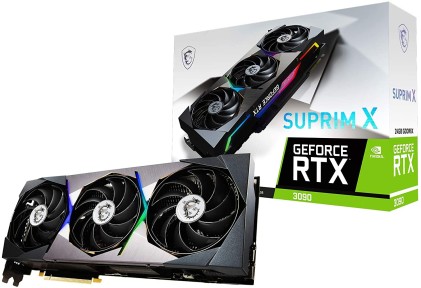 VGA MSI GeForce RTX 3090 TI 24GB Suprim X