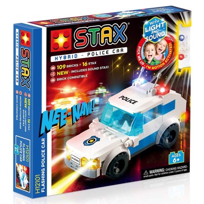 Auto della Polizia con Lampeggiante Light STAX Hybrid - H12101