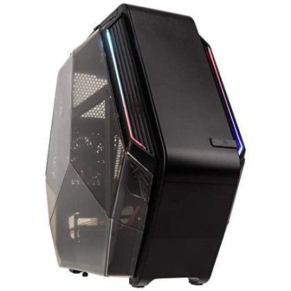 Case Midi Kolink K6T RGB - Black Window