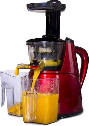 Estrattore di succo Jocca 50W - Include 2 contenitori da 1L - Chiusura di sicurezza e tappo antigoccia - Completamente staccabile