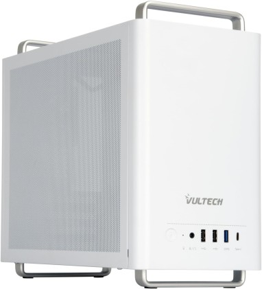 Vultech Case Micro-Atx Vco-M1059-B Con 1X Type-C 1X Usb 3.0 + 2X Usb 2.0 Bianco