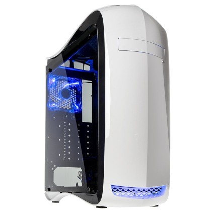 Case Midi Kolink Punisher - White Window
