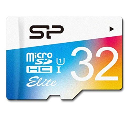 Memory card SD 32GB Silicon Power - Mod. Elite /class 10 UHS-1 (U1) Retail pack (Colorful)