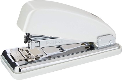 Cucitrice metallica Petrus 226 - Fino a 30 fogli - Colore bianco metallizzato