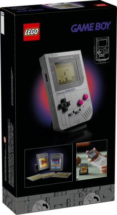 LEGO Super Mario Game Boy Set da Costruzione per Adulti - Modello da Esposizione Nintendo con 2 Cartucce con Schermi Lenticolari Incluso Zelda e Stand - Regalo Retr&ograve; per i Fan dei Videogiochi - 72046