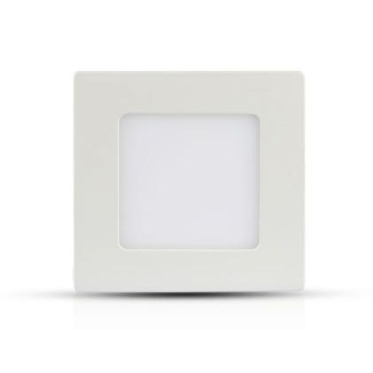 V-TAC PRO Mini Pannello LED 24W Chip Samsung Montaggio ad Incasso Quadrato 3000K