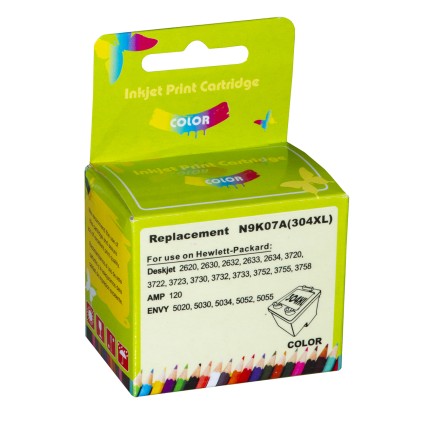 Compatibile Testina Rigenerata Hp Deskjet 3720 3730 Alta Capacita  304 Colxl