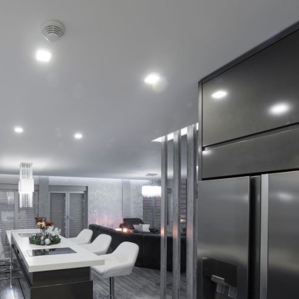 V-TAC PRO Mini Pannello LED 18W Chip Samsung Montaggio ad Incasso Regolabile Quadrato 3000K