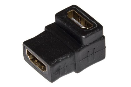 Adattatore Hdmi Femmina/Femmina 90°