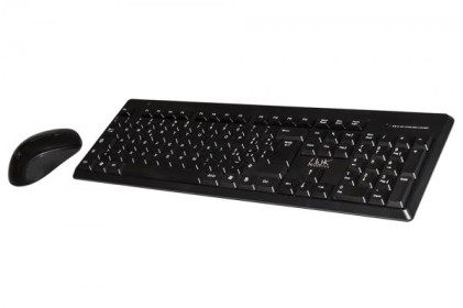 Kit Tastiera Italiana E Mouse Wireless Nero