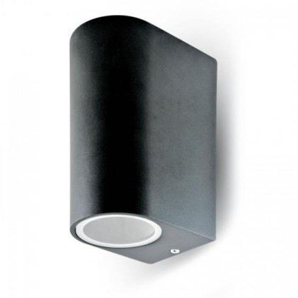 V-TAC VT-7652 Portalampada doppia wall light da muro per lampadine GU10 - SKU 7509