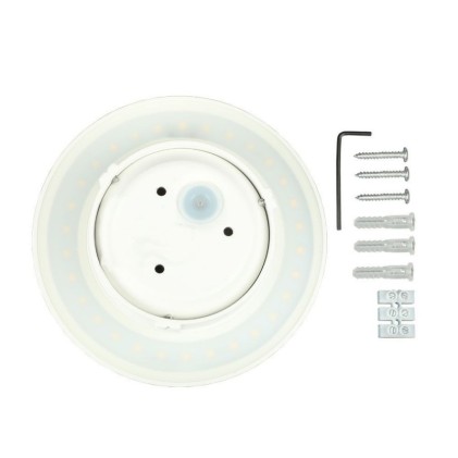 V-TAC Lampada LED da Muro Rotonda 6W 110LM/W Colore Bianco 4000K IP65
