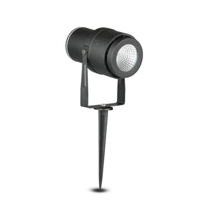 V-TAC Faretto LED da Giardino 12W con Picchetto Colore Nero Luce Verde IP65
