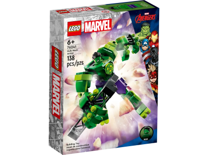 LEGO 76241 Armatura Mech Hulk, 138 pezzi, Set Action Figure Supereroe Avengers