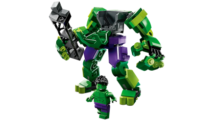 LEGO 76241 Armatura Mech Hulk, 138 pezzi, Set Action Figure Supereroe Avengers
