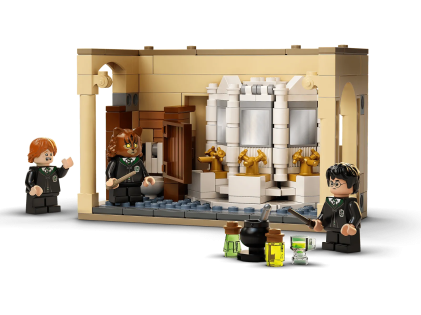 LEGO 76386 Hogwarts: Errore della pozione polisucco, 217 pezzi, Castello Giocattolo con Minifigure d Oro del 20&deg; Anniversario
