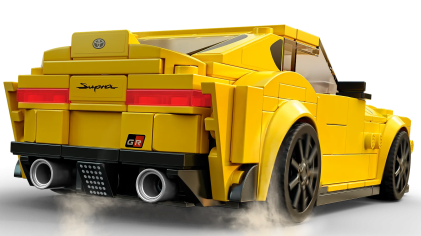LEGO 76901 Toyota GR Supra, 299 pezzi, Speed Champions, Auto Sportiva da Corsa con Pilota