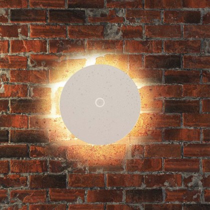 V-TAC Lampada LED da Muro Rotonda 12W 160*160*60mm Colore Bianco 3in1 Dimmerabile IP65