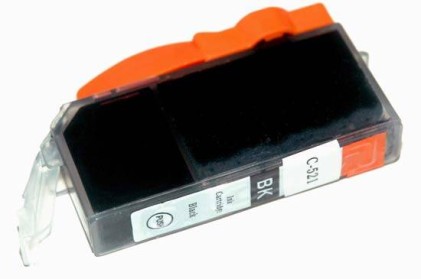 Compatibile Cartuccia CANON PIXMA MP 540, MP 620, MP 630, MX 980, IP 3600, IP 4600 COD.CL 521BK INCHIOSTRO 10 ML.) CON CHIP NERO