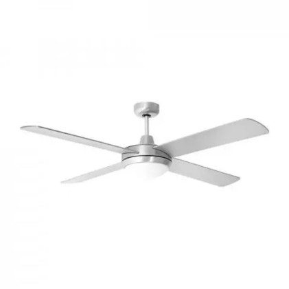 V-TAC Ventilatore LED da Soffitto 2*E27 con Motore a Corrente Continua da 35W con Telecomando 4 pale