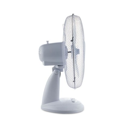 V-TAC Ventilatore da Scrivania 40W 3 Pale a 3 Velocit&agrave; Rotante Colore Bianco (410mm)