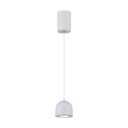 V-TAC Lampadario LED a Cilindro in Metallo 8.5W 10*162cm Colore Bianco 3000K