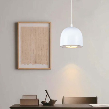 V-TAC Lampadario LED a Cilindro in Metallo 8.5W Colore Bianco Touch 10*16cm Regolabile 3000K