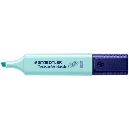 Staedtler Textsurfer Classic 364 Pastel Fluorescent Marker &ndash; Punta a scalpello &ndash; Linea tra 1 &ndash; 5 mm &ndash; Inchiostro a base d acqua &ndash; Colore menta