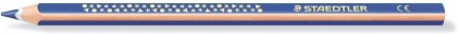 Staedtler Jumbo Noris 128 matita colorata triangolare - mina 4 mm - resistenza alla rottura - design ergonomico - colore blu