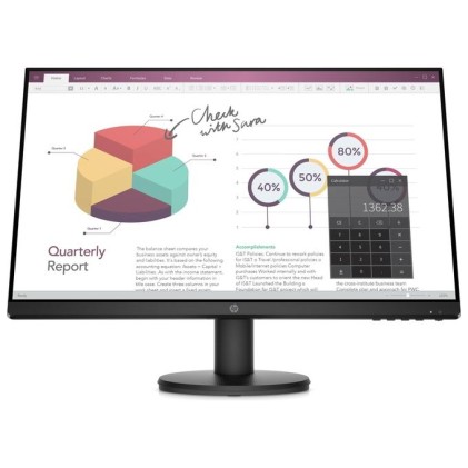 Hp Monitor 23,8 Led Ips 16:9 Fhd 250 Cdm, P24V G4, Vga/Hdmi, Gar 3 Anni Incl