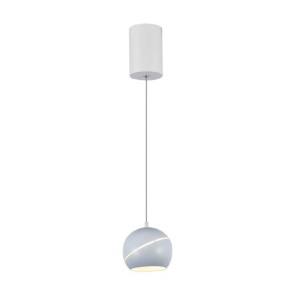 V-TAC Lampadario LED a Sospensione 8.5W a Forma di Campana Colore Bianco 12*160cm Regolabile Touch On/Off 3000K