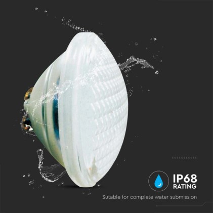 V-TAC Lampada LED da Piscina in Vetro 35W PAR56 6400K IP68