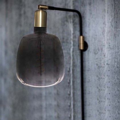 V-TAC Lampadina LED E27 4W Filamento Forma di Vaso Colore Nero