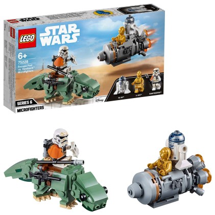 Lego Star Wars: Microfighter Capsula Di Salvataggio Contro Dewback