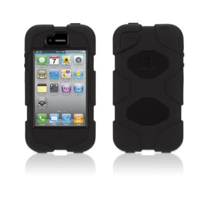 Griffin Survivor Military Armored case Custodia iPhone 4 4s nera