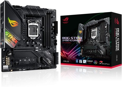 ASUS ROG STRIX Z490-G GAMING WI-FI LGA 1200 DDR4 2xM.2 6xSATA 2.5Gbps LAN WiFi 6 1xHDMI 1xDP mATX MB