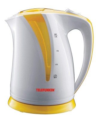 Bollitore 2 Litri Bianco Giallo