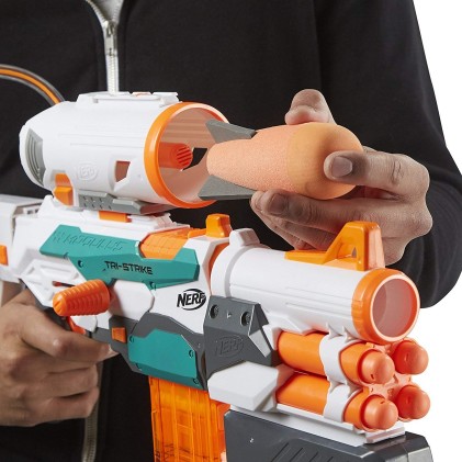 Fucile giocattolo Hasbro Nerf B5577F03  Modulus Blaster – Tri Strike