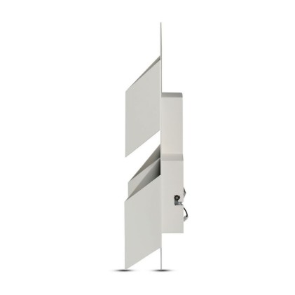 V-TAC Lampada LED da Muro Squadrata a Forme Sovrapposte 9W 110LM/W Colore Bianco 3000K IP20