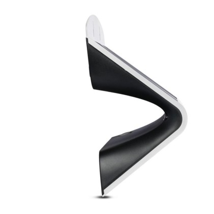 V-TAC Lampada LED Solare da Muro a Batteria 6,8W 60LED con Sensore PIR Colore Bianco 4000K IP65