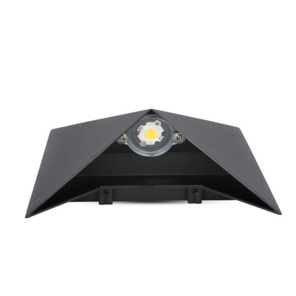V-TAC Lampada LED da Muro a Tasca 5W 110LM/W Colore Nero 3000K IP65