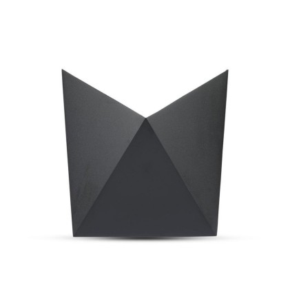 V-TAC Lampada LED da Muro a Tasca 5W 110LM/W Colore Nero 4000K IP65