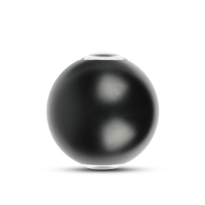 V-TAC Lampada LED da Muro Sferica 6W 110LM/W Doppio Fascio Luminoso Colore Nero 4000K IP65