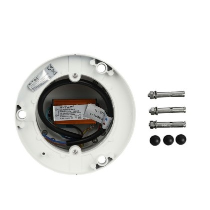 V-TAC Lampada LED da Giardino Fissaggio a Terra LED COB 10W Colore Bianco h:25cm 6400K IP65