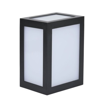V-TAC Lampada LED da Muro a Lanterna 12W Colore Nero 4000K IP65