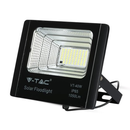 V-TAC Faro LED con Telecomando e Pannello Solare 16W 4000K