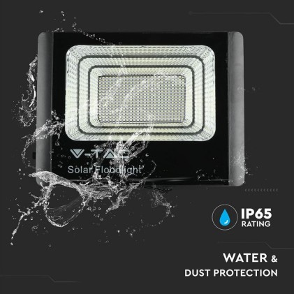V-TAC Faro LED con Telecomando e Pannello Solare 50W 4000K