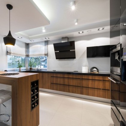 V-TAC Portafaretto LED Montaggio a Plafone Rotondo GU10 Corpo Bianco Riflettore Oro