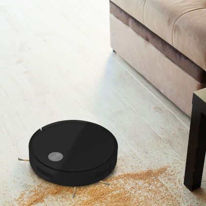 V-TAC Aspirapolvere Giroscopico Robotizzato con Telecomando Colore Nero